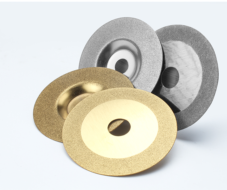 金刚砂玻璃切割片金刚石磨片陶瓷切片玉石翡翠打磨片抛光电磨锯片普通