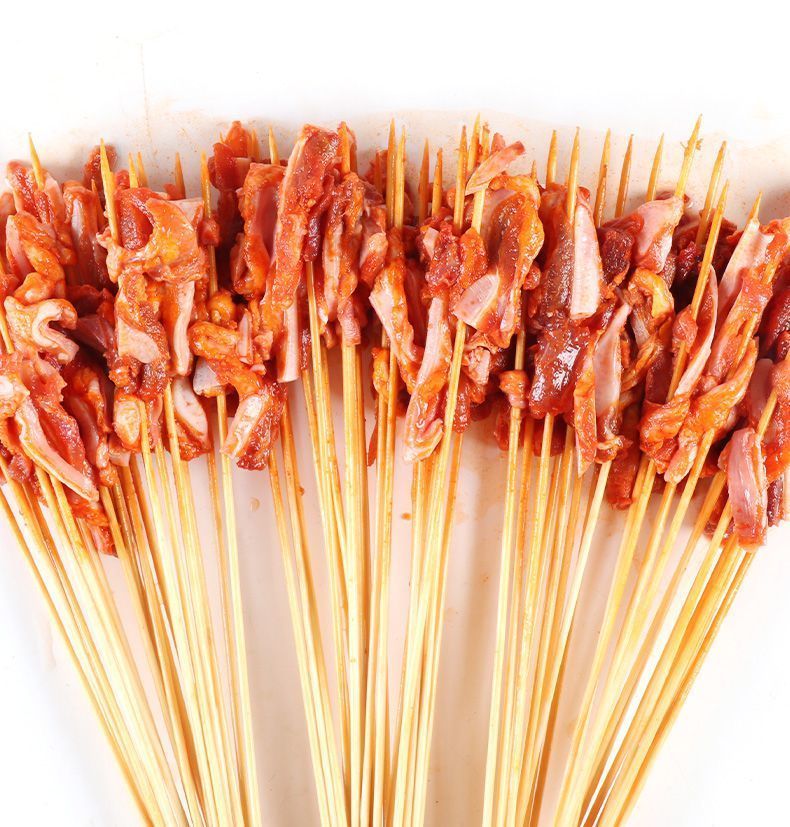 猪脆骨商用烧烤小串软骨手把串网红油炸火锅一箱3000串100把展志曼智