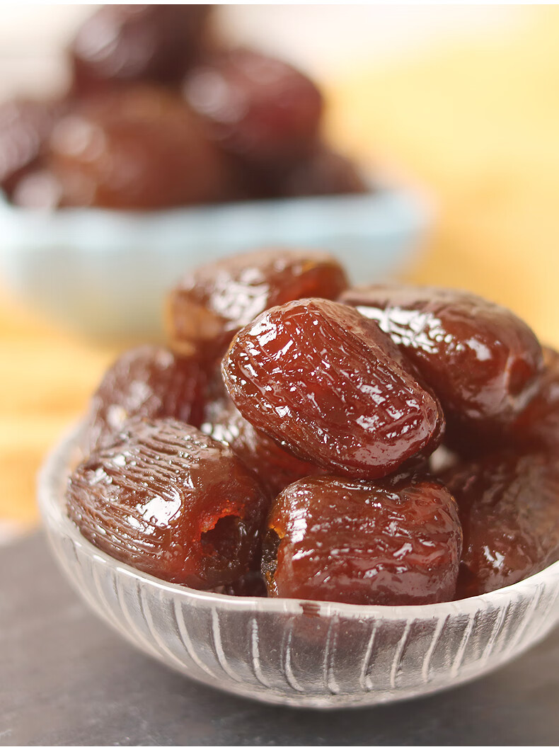 金丝水晶蜜枣1000g大罐包粽子喜枣红枣零食煲汤蜜饯大罐装500g