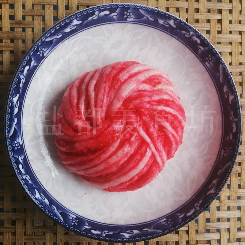 新品四川燕窝丝花卷自贡宜宾富顺网红小吃同款甜银丝卷今日特价红色