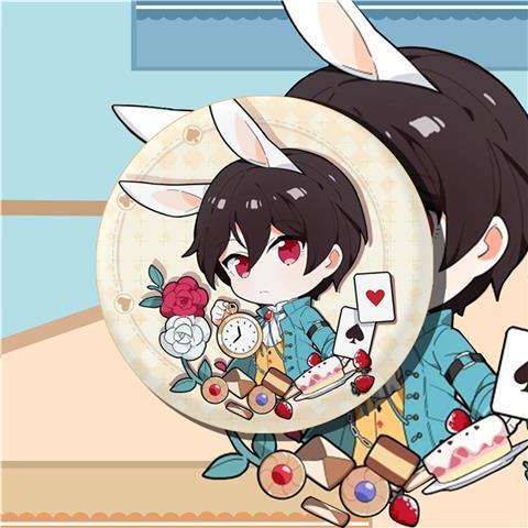 动漫吧唧时空中的绘旅人徽章周边叶瑄路辰二次元游戏图章 司岚 58mm