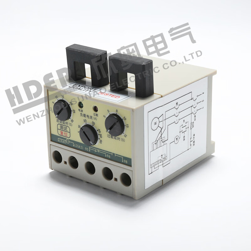 电子式过流保护器电机保护器电子式过载保护器热继电器hthy21hthy2105
