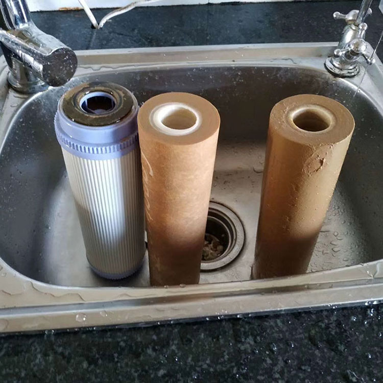 净水器bntro202滤芯家用10寸pp棉活性炭反渗透膜水机2211235节4只pp前