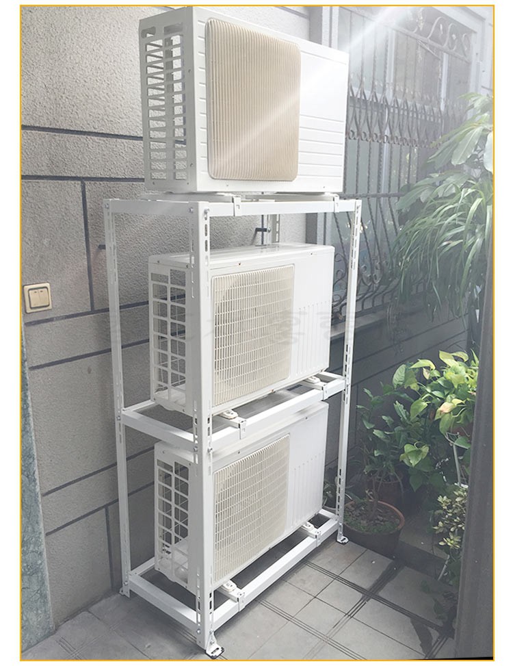 空调外机支架配件节省空间落地双层叠放减震降噪架子架 xe-c2 (900*