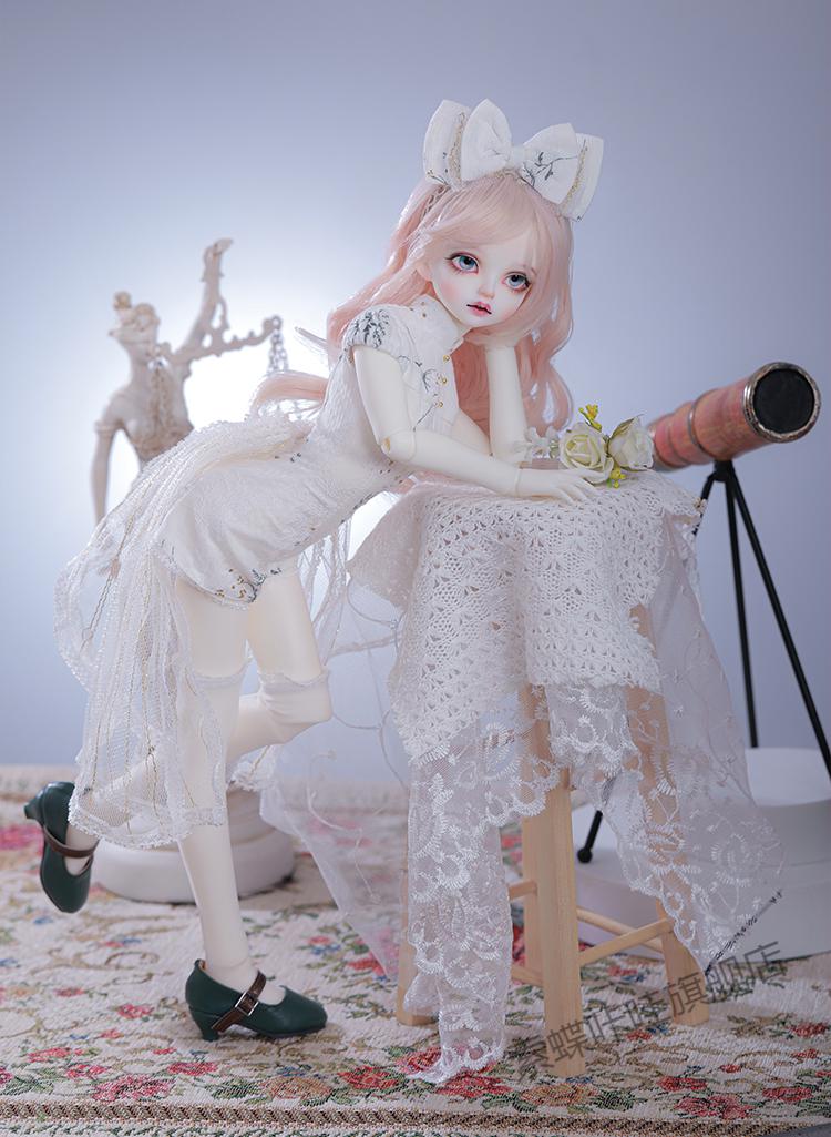 国货之光bjd4四分娃娃美人鱼sd关节玩人偶asae山贼dz1全套b如图示美白