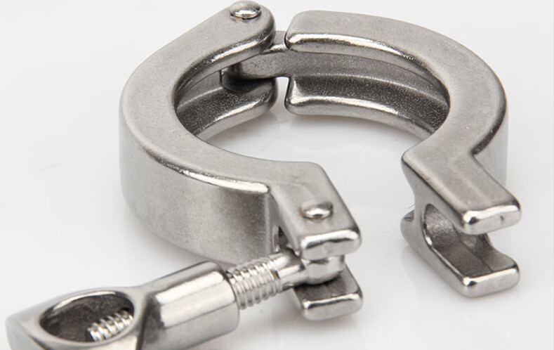 316不锈钢快装卡箍固定接头卡盘卡扣快速法兰卡子配件管道连接件316l