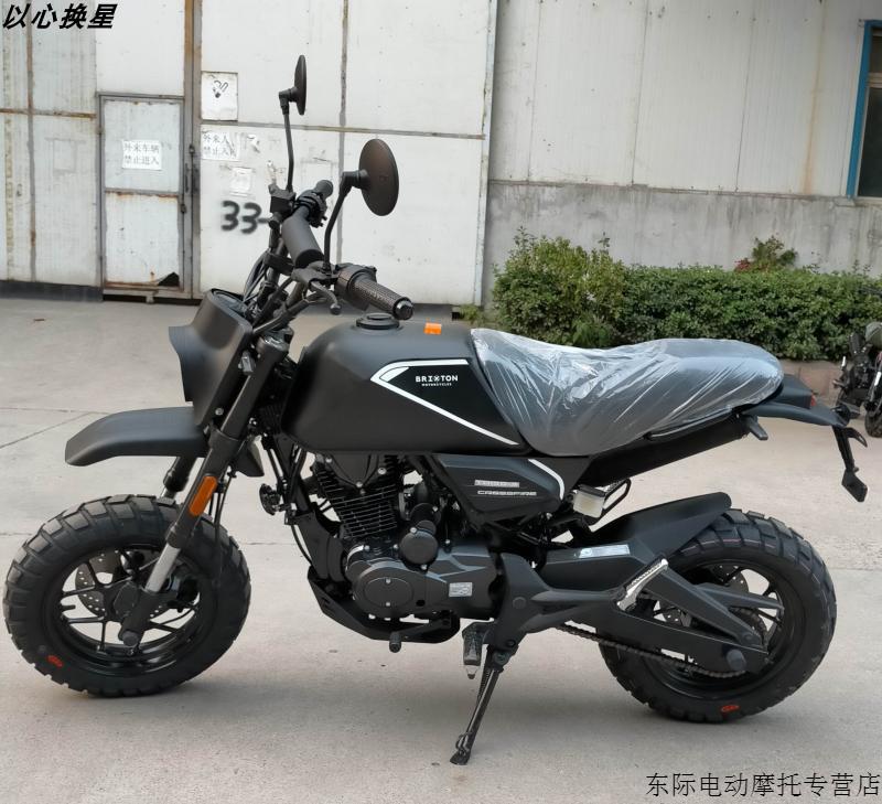 望江布雷斯通d5魔童150cc越野迷你摩托车现货闪电发货 黑色【图片