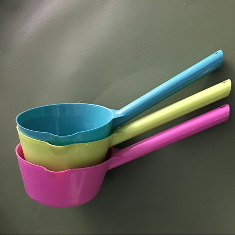 加富尔定制舀水勺食堂水瓢家用塑料长柄长把水舀子加厚大号加长打菜