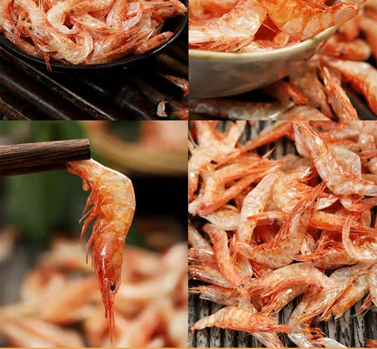 淡晒樱花虾干 500g无盐樱花虾皮宝宝孕妇日本料理 樱花虾:100g【图片
