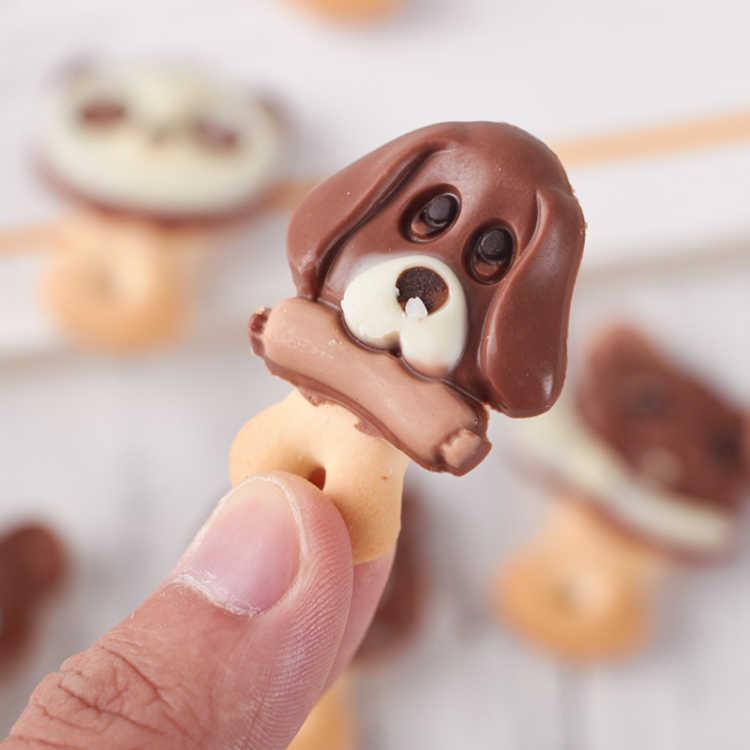 干早餐零食小吃12包到62包巧克力饼干卡通动物造型饼随机混装造型25