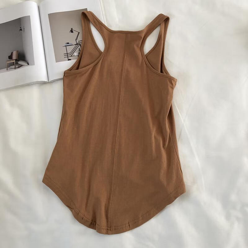 吊带背心打底薄款泫雅工字背心女夏季斤宽松内搭无袖恤吊带上衣潮深