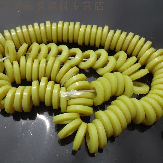 橡胶聚氨酯弹性圈联轴器牛筋弹性圈缓冲垫圈柱销减震垫圈防震胶圈 可