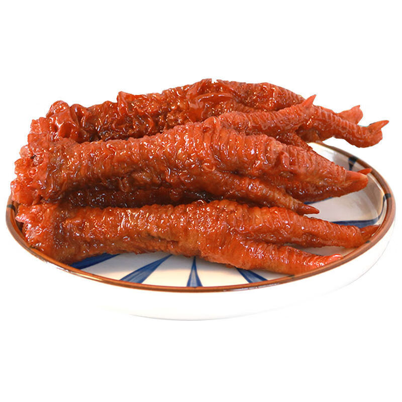 金厨娘虎皮鸡爪凤爪卤味熟食肉类即食网红食休闲小吃独立包装 香辣味5