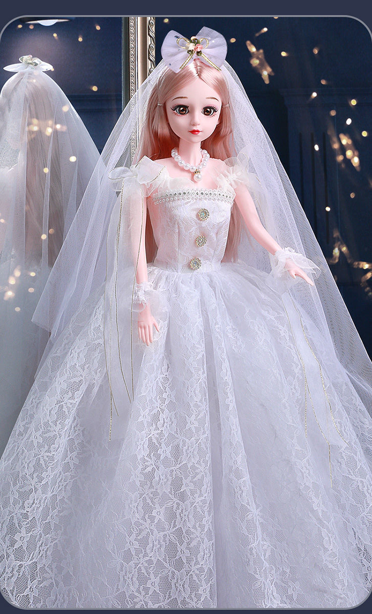 80厘米cm超大号洋芭比娃娃套装女孩童公主玩具偶衣服礼物2021新款80