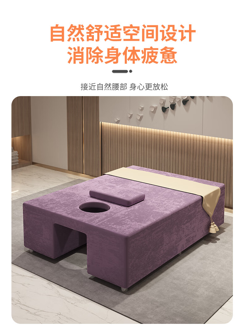 壹万轩泰式按摩床推拿床spa加宽美容床足浴艾灸理疗12米实木加固新款