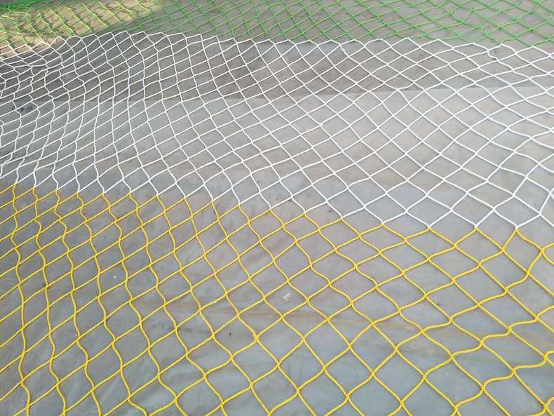 蜂后黑色尼龙网绳吊顶网装饰网挂衣网安全防护网绳网防坠网攀爬围网格