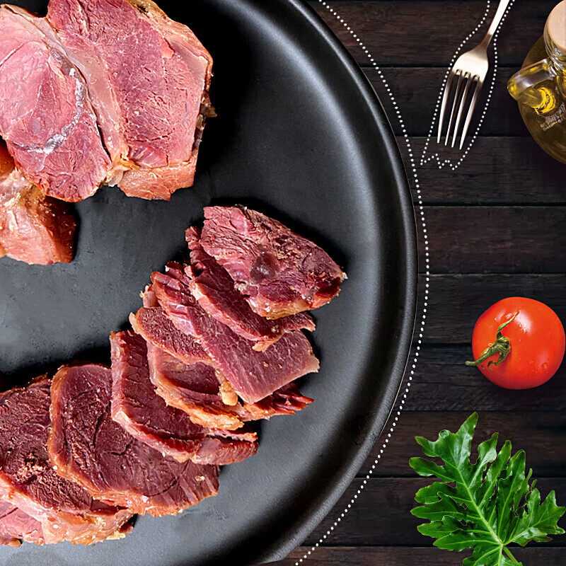 酱鹿肉熟即食熟食生鲜罐头新鲜冻干整只吉林双阳鹿场梅花鹿肉 200g