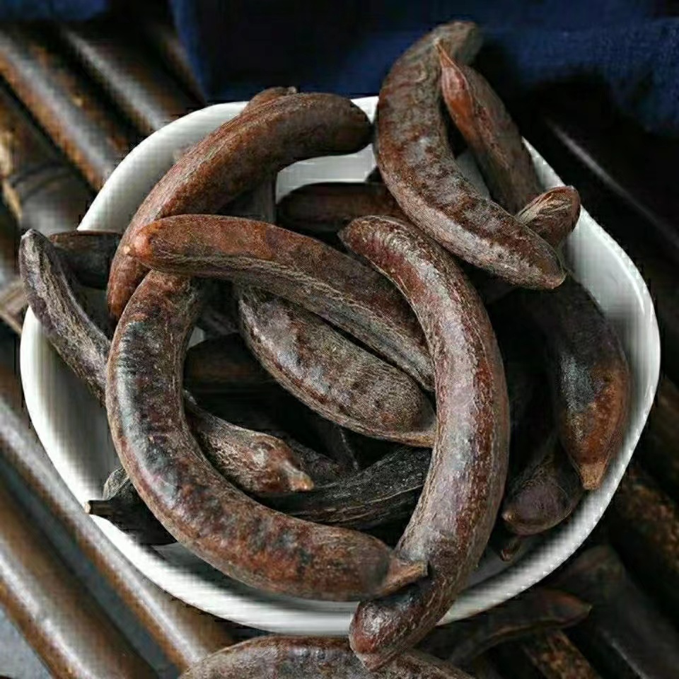 同仁堂中药材猪牙皂野生猪牙皂皂角500克牙皂角新货无虫眼猪牙皂