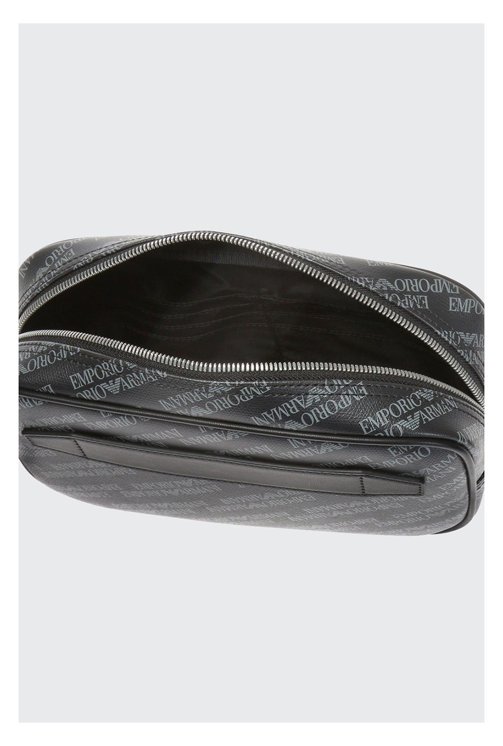 emporioarmani阿玛尼男士皮革徽标印花手拿包fa05