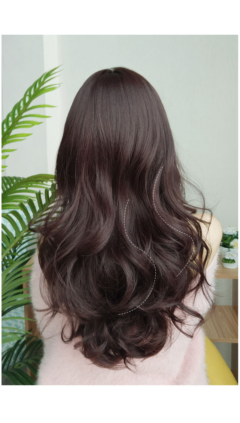 fanfushi范富诗假发女长卷发大波浪网红中分蓬松自然