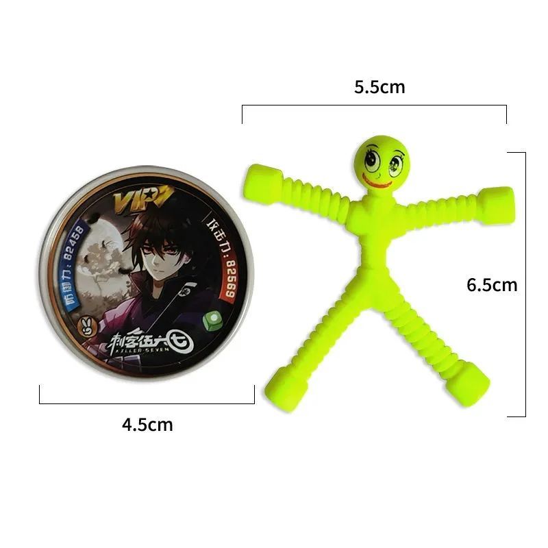 百变造型表情人笑脸磁铁人3d立体爬墙小人吸铁人新吊板玩具批发 1板