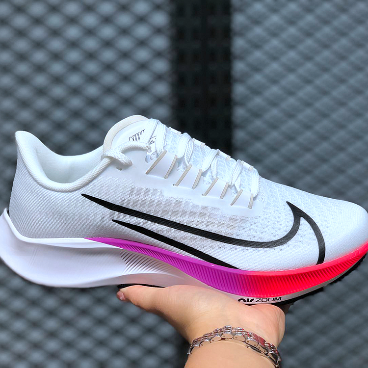 飞马白彩虹37跑步鞋男air zoom登月39气垫马拉松缓震气垫田径鞋女bape