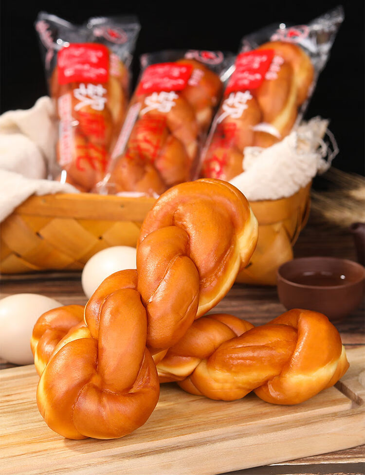 正宗老北京特产手撕软麻花传统糕点纯手工制作小吃袋装早餐面包独立