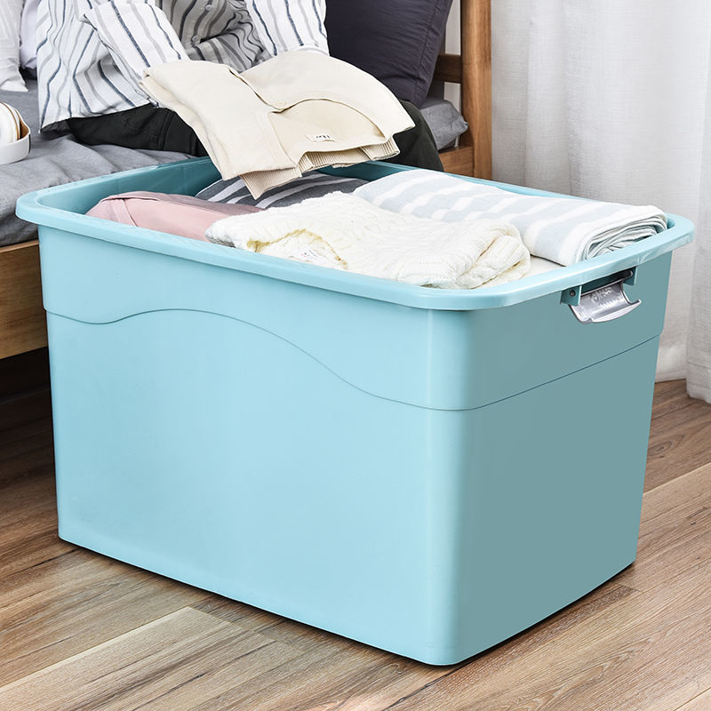 整理箱玩具储物箱子加厚收纳盒 北欧绿 380款 970款(两个)【图片 价格