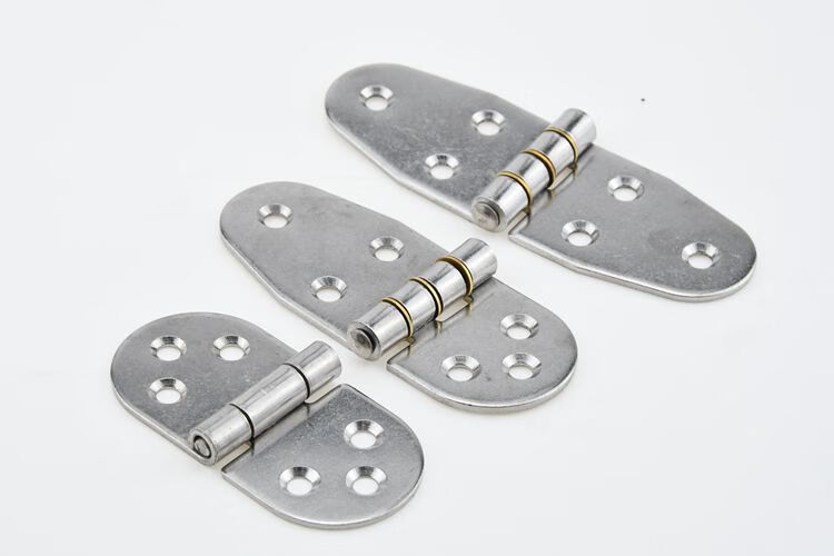 304大号圆角平板不锈钢翻板合页 工业铰链机械设备合页台面折活页 长