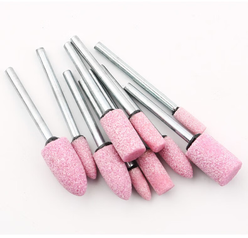 砂轮磨头火石仔小电磨砂电钻电动打磨头电磨头圆形小型打磨抛光套装