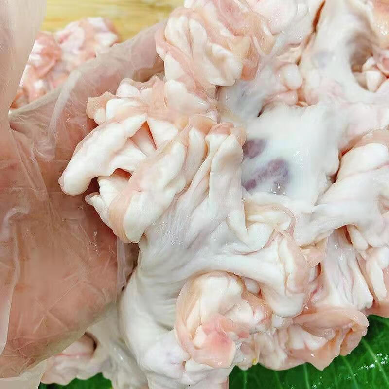 新鲜猪鸡冠子油花油生猪油猪水油炼油渣出去淋巴鸡冠子油 三斤猪鸡冠