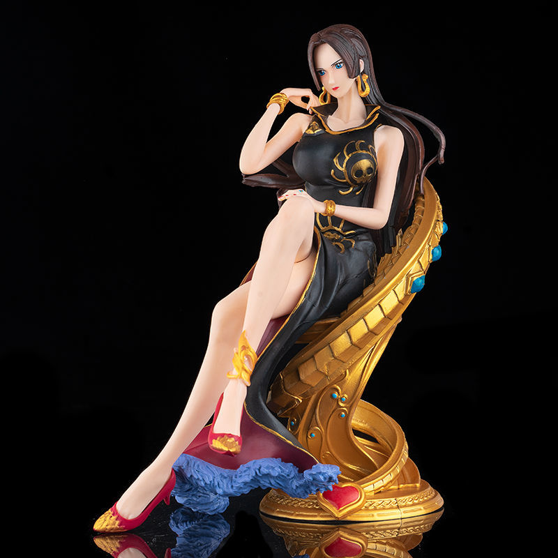 gk 女帝蛇姬波雅汉库克 七武海巨大型雕像手办模型摆件 【黑色女帝】