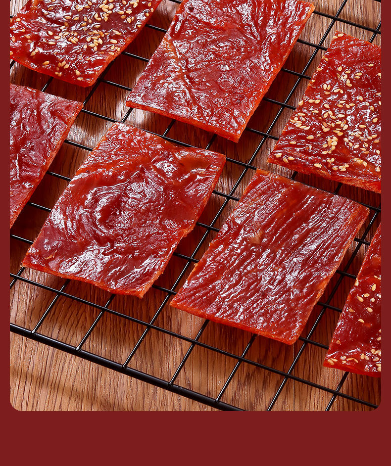 猪肉铺【48小时发货】靖江猪肉脯碎片边角料零食按斤捡漏代工厂下脚料