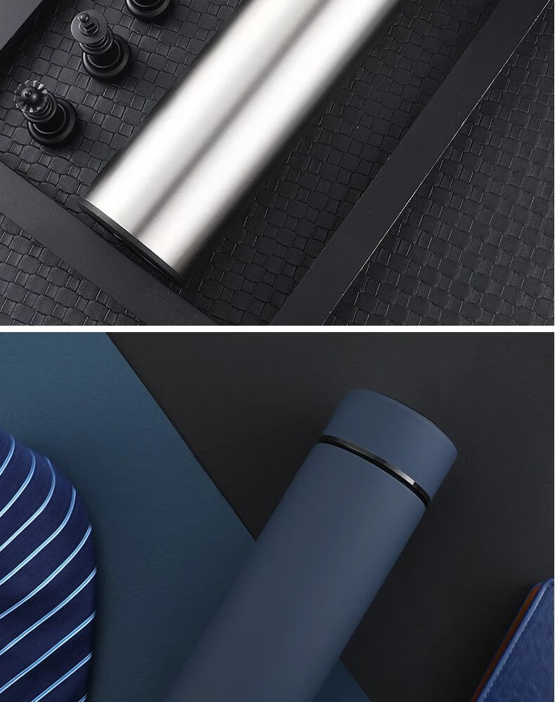 德国双立人保温杯316不锈钢500ml礼物商务泡茶杯子礼品礼定 黑色礼盒