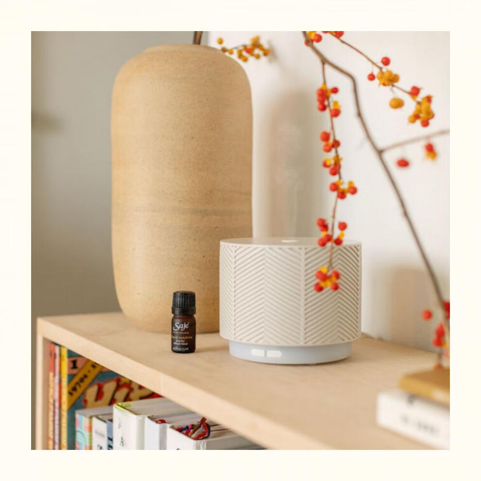 saje香薰机junhongsi加拿大saje香薰机套装aromanookkit蓝奶灰奶灰