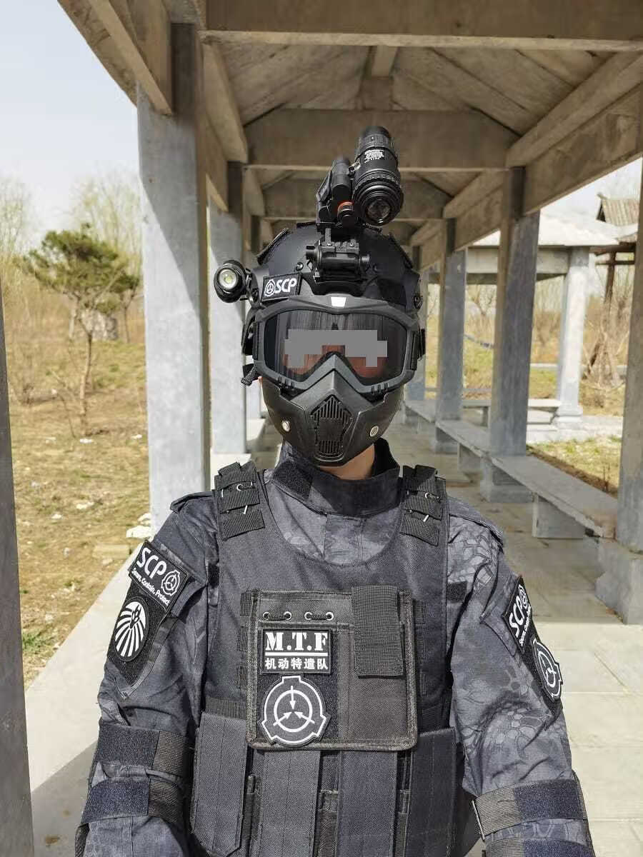 scp周边玩具机动特遣队衣服儿童会cos玩具scp九尾狐特遣队scp装备周边