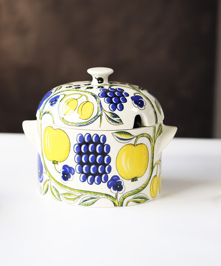 2022新款芬兰arabia 南方姑娘 芬兰arabia硕果陶瓷餐具 马克杯茶杯