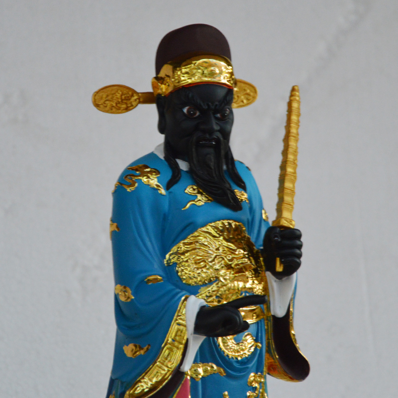 文判官神像武判官像文武判官地府神像城隍爷左右助手树脂摆件 文武