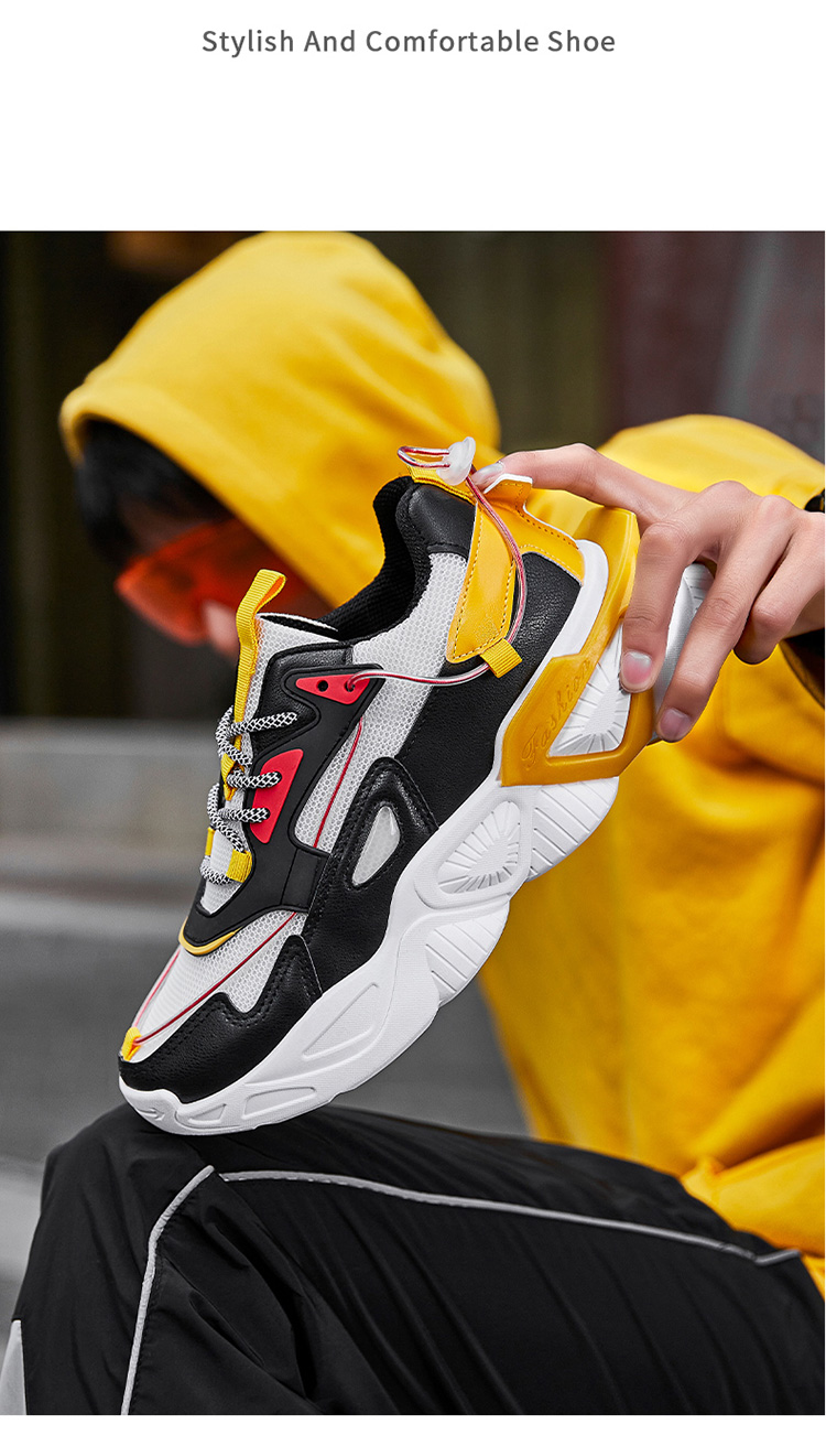 鞋子男aj空军一号运动鞋夏季老爹鞋男生韩版潮流百搭中学生帅气鞋男