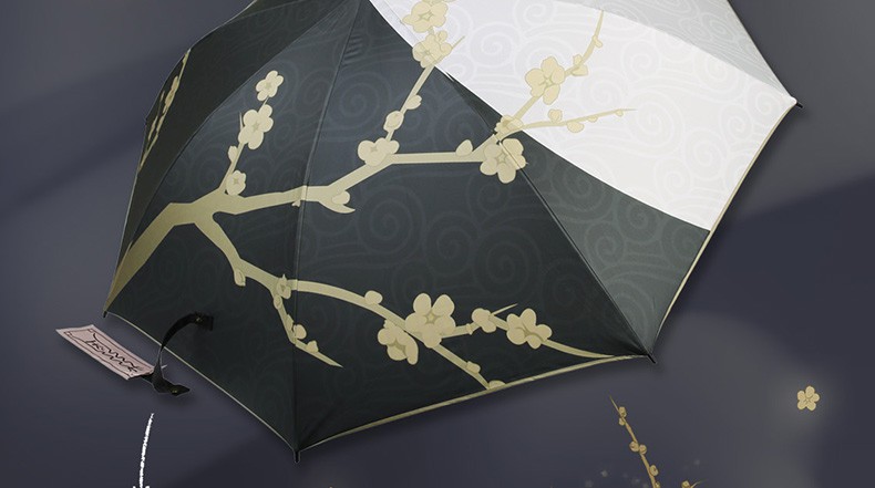 第五人格角色道具系列东风遥晴雨伞宿伞之魂黑白游戏周边圣诞节礼物