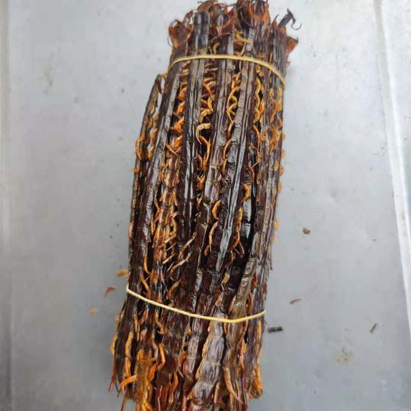 康中尊 蜈蚣中药原材50g蜈蚣肉无竹签蜈蚣干蜈公皮大整条可磨粉售蝎子
