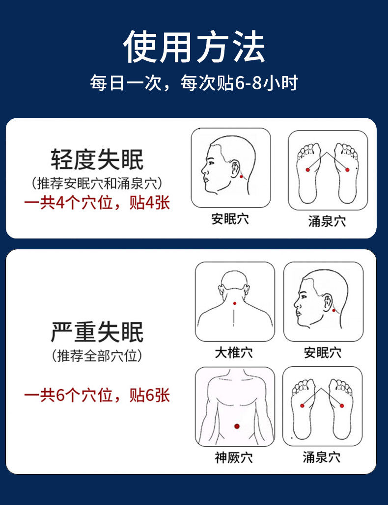 轻度型*1盒失眠贴 足贴10贴装【图片 价格 品牌 报价】-京东