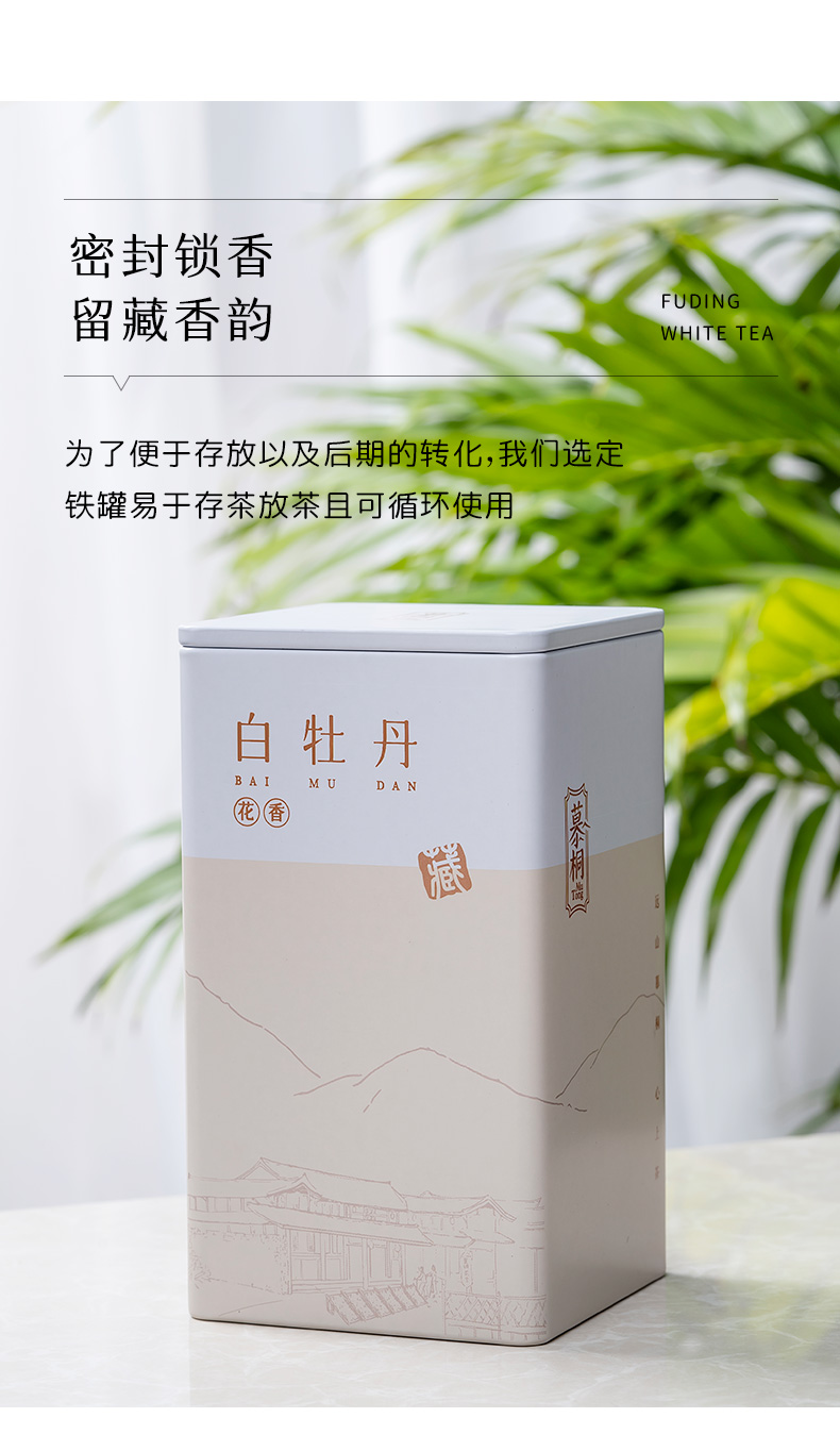 5折 花香|明前头采 白牡丹 磻溪仙蒲福鼎白茶散茶白茶叶50克【图片