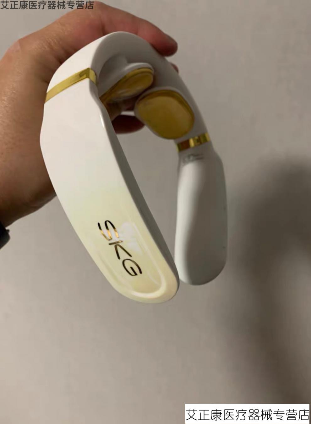 skg颈椎按摩器k6蓝牙脖子按摩仪热敷护颈仪施华洛世奇舒缓智能花色