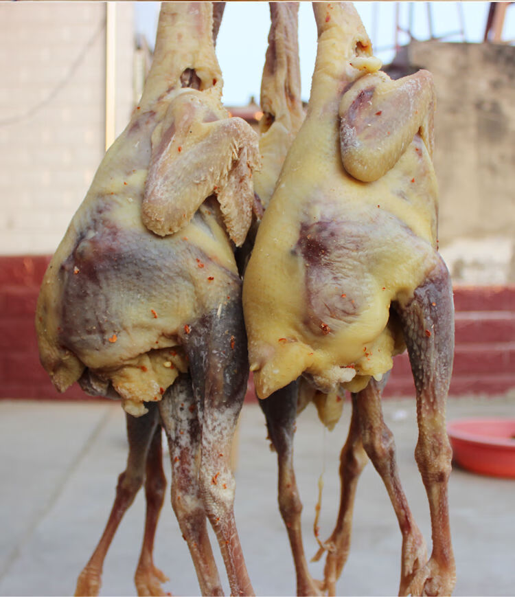 安徽寿县咸鸡腊鸡风干鸡农家自制腌制腊鸡散养土鸡笨鸡咸货散养鸡