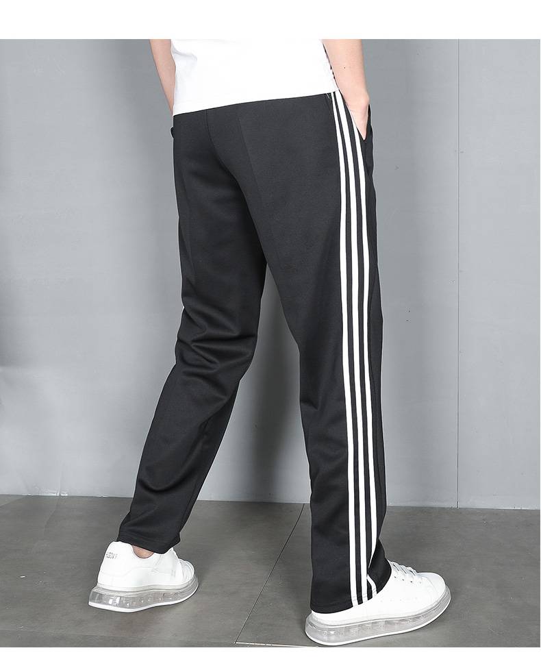 校裤三条杠加绒校服裤子男女高中生小学生冬季加厚校服裤初中学生卫裤