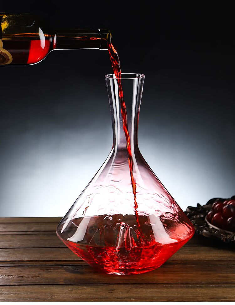 德国艾姆希(amx)德国进口轻奢红酒醒酒器个性葡萄酒分酒器水晶玻璃带