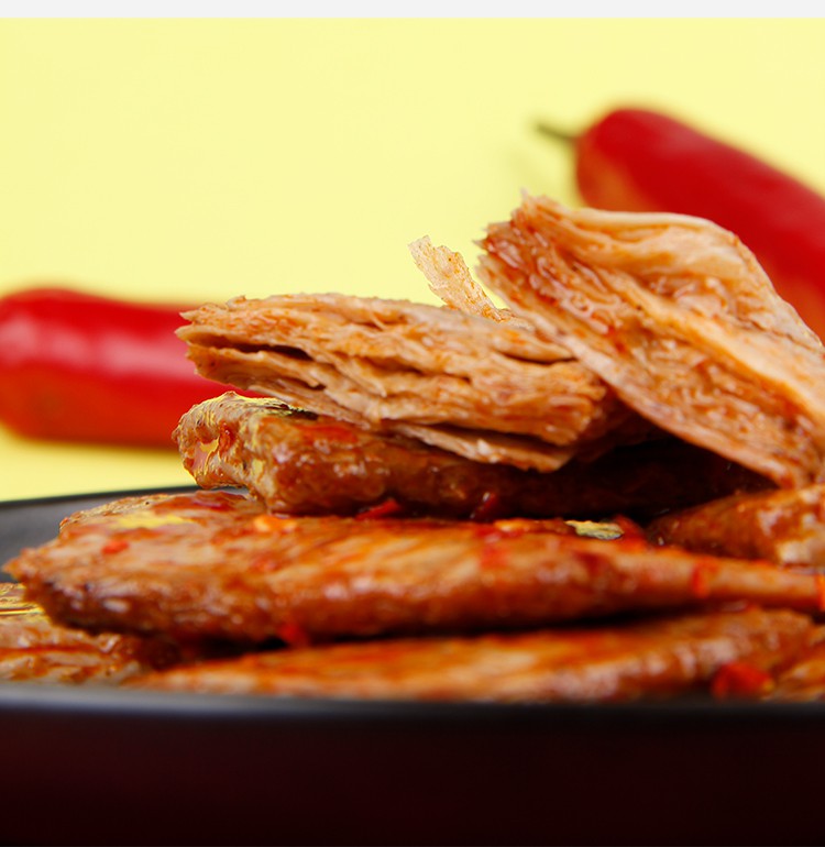 麦小呆9号素肉手撕素牛排2盒80片九号素肉网红豆制品休闲零食袋装5袋