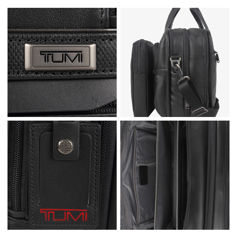 情人节礼物tumi途明alpha3系列男士单肩手提公文包w黑色09603141dl3