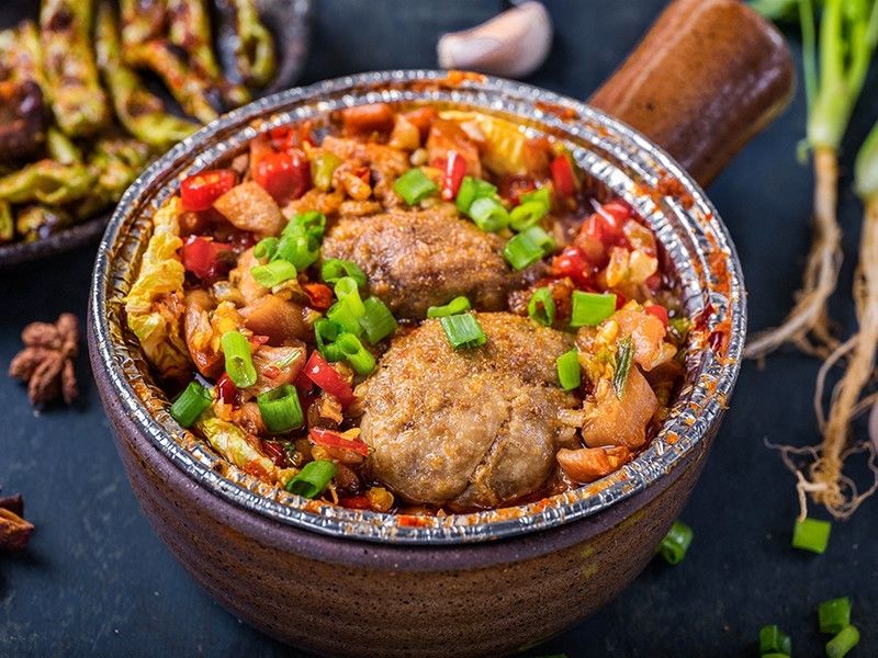 新鲜黄牛 牛脑花完整 左右一半再加上小脑 不发黑